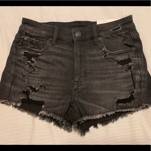 American Eagle distressed shorts